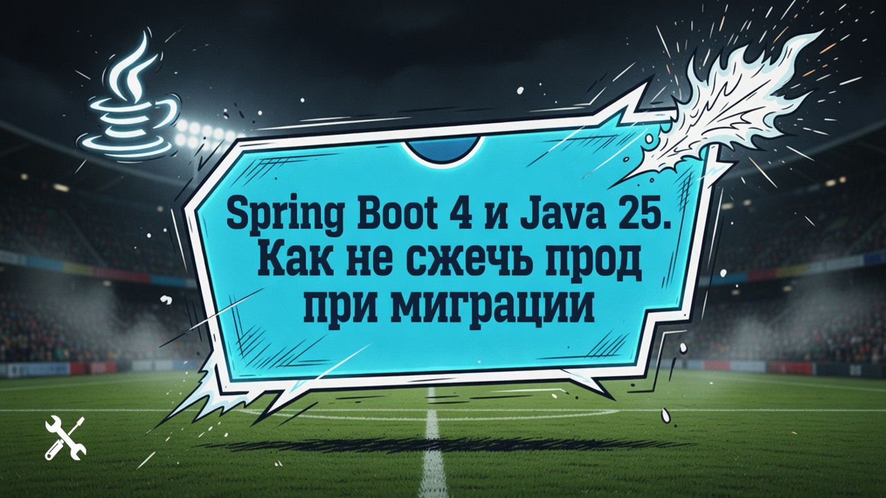 Spring Boot 4 и Java 25. Как не сжечь прод при миграции