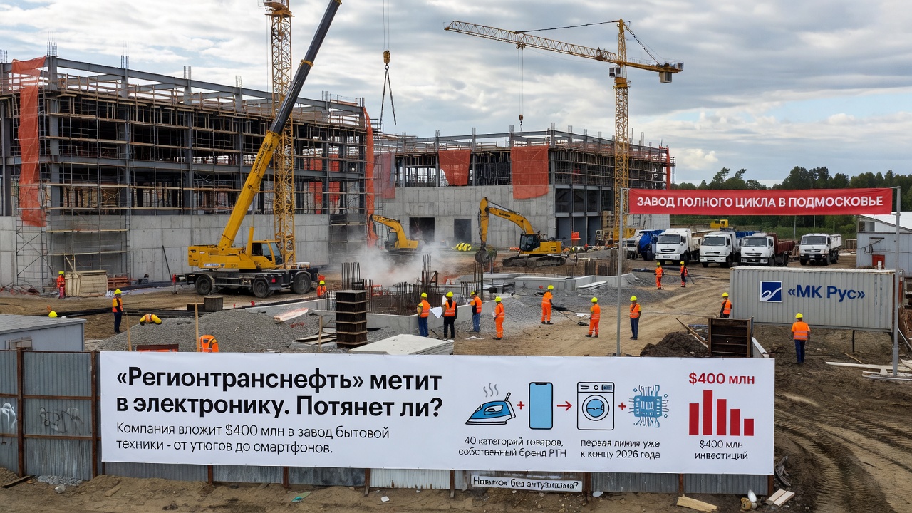 «Регионтранснефть» метит в электронику. Потянет ли?