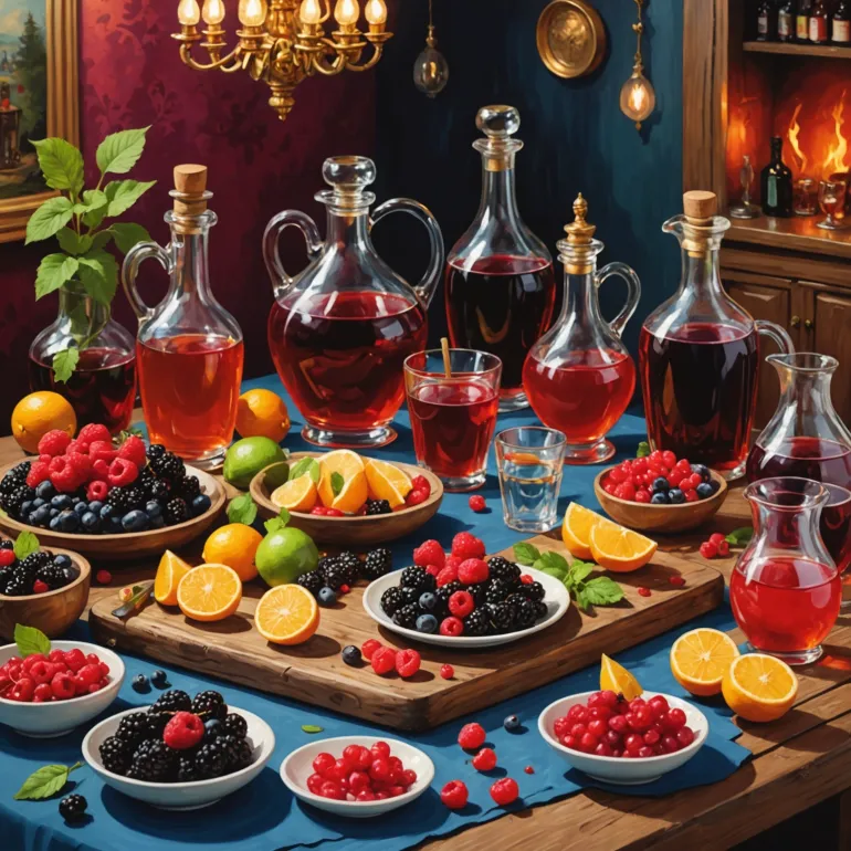 Ягодные наливки и рецепты в клубные алкогольных: искусство создания ароматных напитков
