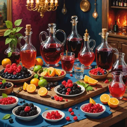 Ягодные наливки и рецепты в клубные алкогольных: искусство создания ароматных напитков
