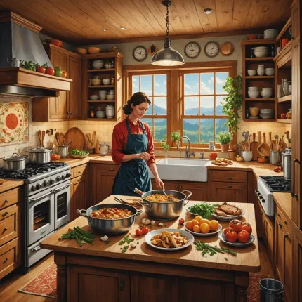 Искусство домашней кухни: рецепты, которые вдохновляют и объединяют